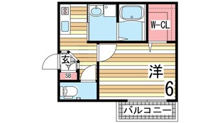 CoLaBo住吉駅前Southの物件間取画像